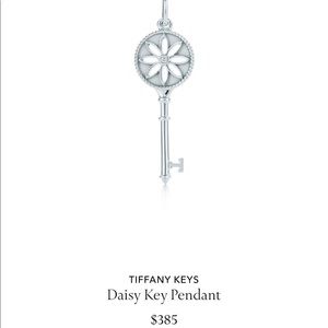 Tiffany Daisy Key Pendant